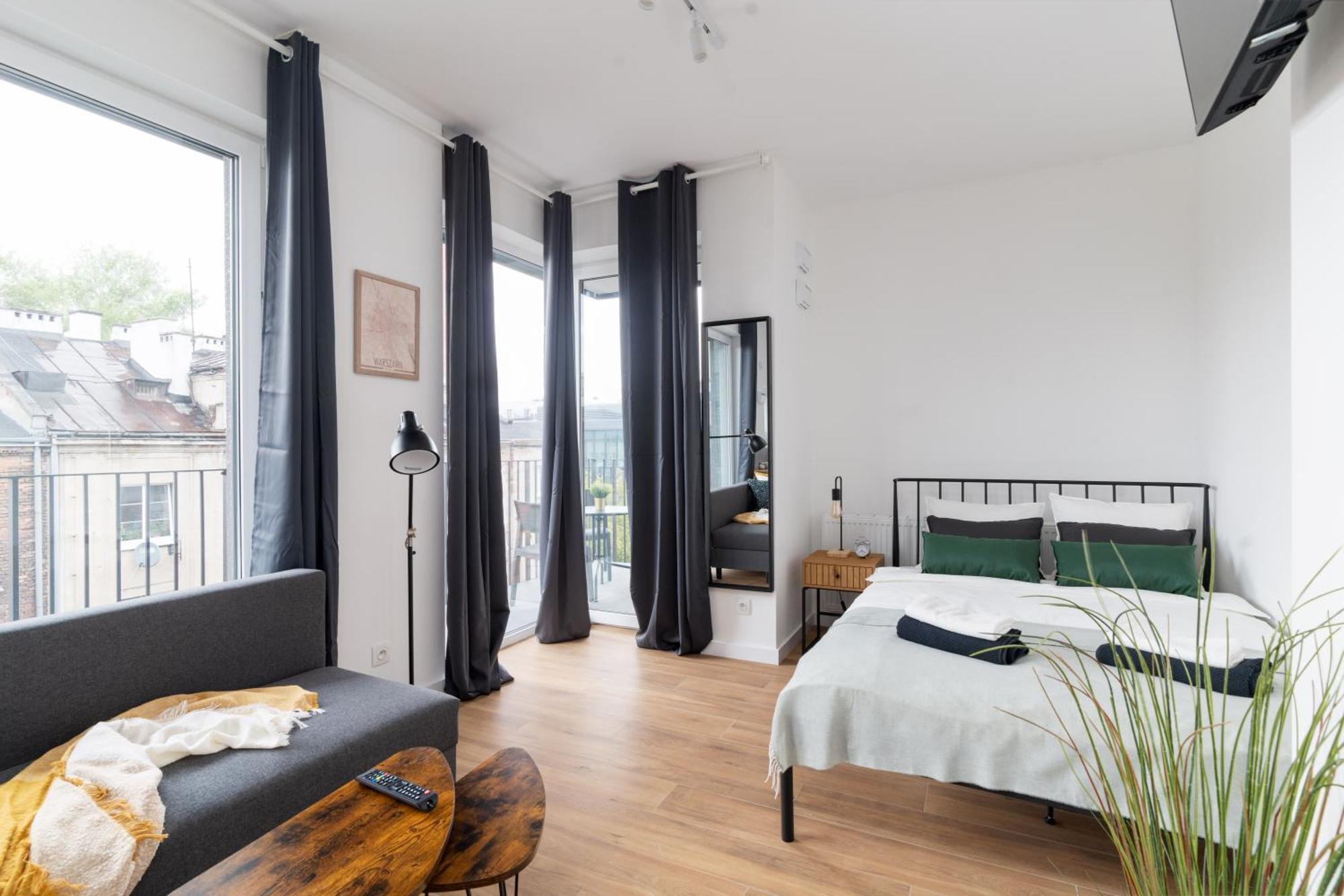 Lineburg Villa Apartments วอร์ซอ ภายนอก รูปภาพ
